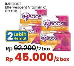 Promo Harga Imboost Effervescent with Vitamin C 8 pcs - Indomaret