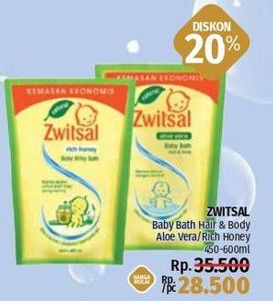 Promo Harga ZWITSAL Natural Baby Bath   - LotteMart