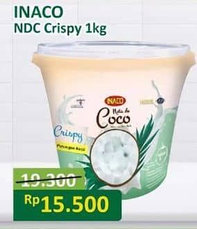 Promo Harga Inaco Nata De Coco Crispy 1000 gr - Alfamart