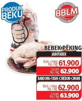 Promo Harga Bebek Peking  - Lotte Grosir