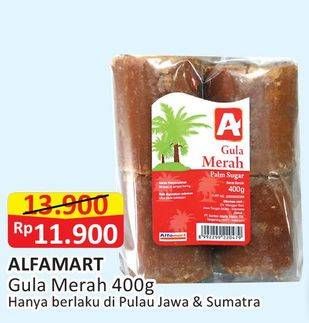 Promo Harga ALFAMART Gula Merah 400 gr - Alfamart
