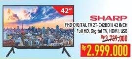 Promo Harga SHARP 2T-C42BD1i | LED TV 42"  - Hypermart