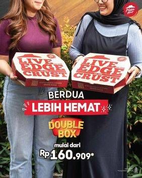 Promo Harga Double Box  - Pizza Hut