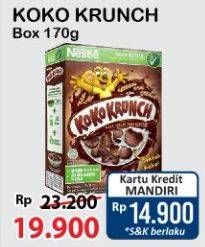 Promo Harga Nestle Koko Krunch Cereal 170 gr - Alfamart