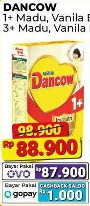 Promo Harga Dancow Nutritods 1+ Vanila, Madu 800 gr - Alfamart