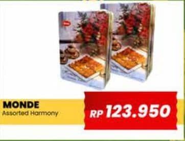 Promo Harga Monde Assortment Cookies Harmony 850 gr - Yogya