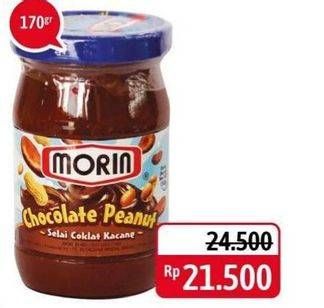 Promo Harga MORIN Jam Choco Peanut 150 gr - Alfamidi