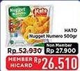Promo Harga Hato Nugget Numero 500 gr - Hypermart