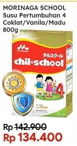 Promo Harga Morinaga Chil School Gold Cokelat, Madu, Vanila 800 gr - Indomaret