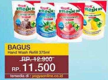Promo Harga BAGUS Hand Wash All Variants 375 ml - Yogya