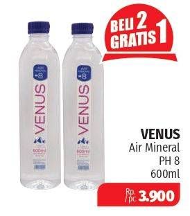 Promo Harga VENUS Air Mineral Ph 8 600 ml - Lotte Grosir