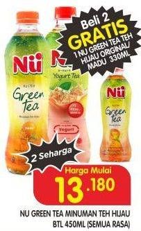 Promo Harga NU Green Tea All Variants 450 ml - Superindo