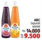 Promo Harga ABC Syrup Squash Delight 460 ml - LotteMart