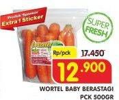 Promo Harga Wortel Baby Berastagi 500 gr - Superindo