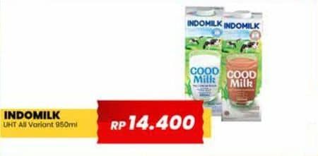 Promo Harga Indomilk Susu UHT All Variants 950 ml - Yogya