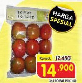 Promo Harga 365 Tomat 1000 gr - Superindo