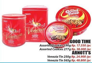 Promo Harga VENEZIA Assorted Biscuits 250 gr - Hari Hari