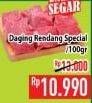 Promo Harga Daging Rendang Sapi Spesial per 100 gr - Hypermart