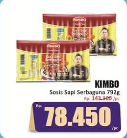 Promo Harga Kimbo Sosis Sapi Serbaguna 792 gr - Hari Hari