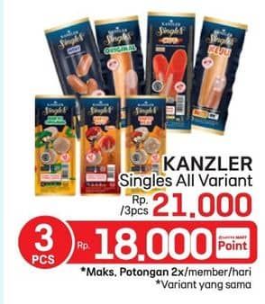 Promo Harga Kanzler Sosis/Bakso Singles  - LotteMart