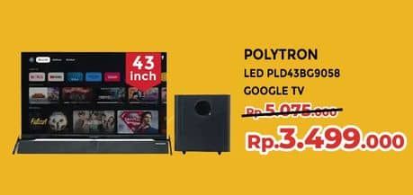 Promo Harga Polytron PLD43BG9058  - Yogya