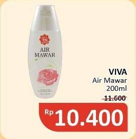 Promo Harga Viva Air Mawar 200 ml - Alfamidi