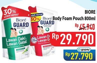 Promo Harga Biore Guard Body Foam 800 ml - Hypermart