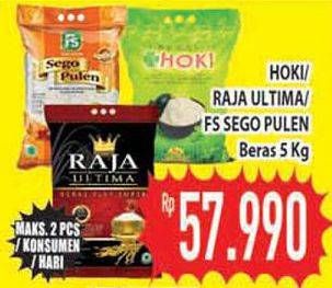 Promo Harga Hoki/Raja Ultima/FS Sego Pulen Beras  - Hypermart