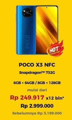 Promo Harga XIAOMI POCO X3 NFC  - Erafone