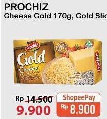 Promo Harga PROCHIZ Gold Cheddar 170 gr - Alfamart