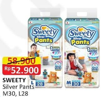 Promo Harga Sweety Silver Pants M30, L28  - Alfamart