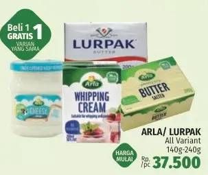 Promo Harga ARLA/LURPAK Produk  - LotteMart