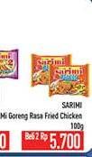Promo Harga SARIMI Mi Instan Goreng Puass Fried Chicken 100 gr - Hypermart