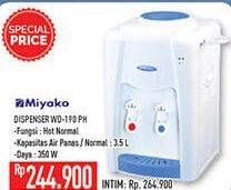 Promo Harga MIYAKO WD-190 PH | Water Dispenser 3500 ml - Hypermart