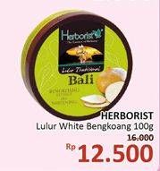 Promo Harga HERBORIST Lulur Tradisional Bali White Bengkoang 100 gr - Alfamidi