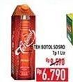 Promo Harga SOSRO Teh Botol 1000 ml - Hypermart