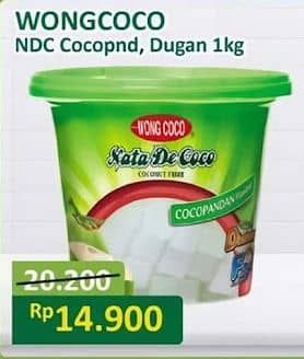 Promo Harga Wong Coco Nata De Coco/Dugan  - Alfamart