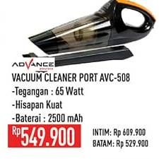 Promo Harga Advance AVC-508 Vacuum Cleaner Port  - Hypermart