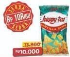 Promo Harga Happy Tos Tortilla Chips Hijau, Merah 160 gr - Alfamart