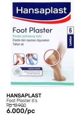 Promo Harga HANSAPLAST Foot Plaster 6 pcs - Guardian