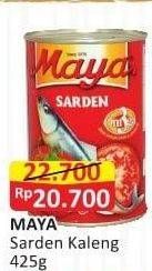 Promo Harga MAYA Sardines 425 gr - Alfamart