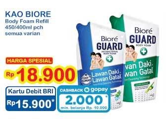 Promo Harga Biore Guard Body Foam All Variants 450 ml - Indomaret