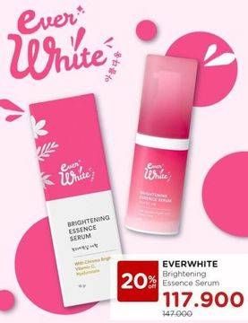 Promo Harga Ever White Brightening Essence Serum 15 ml - Watsons