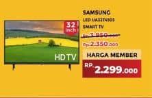 Promo Harga Samsung UA32T4503AK HD | Smart TV 32 Inci  - Yogya