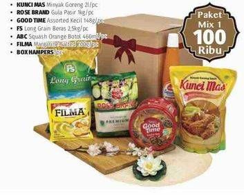 Promo Harga Paket Mix 1 (100 Ribu)  - LotteMart