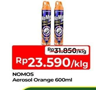 Promo Harga Nomos Aerosol Orange 600 ml - TIP TOP