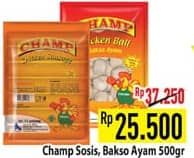 Promo Harga Champ Sosis Ayam 500 gr - Hypermart