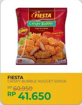 Promo Harga Fiesta Naget Crispy Bubble 500 gr - Yogya