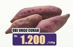 Promo Harga Ubi Ungu per 100 gr - Hari Hari