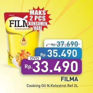 Promo Harga Filma Minyak Goreng 2000 ml - Hypermart